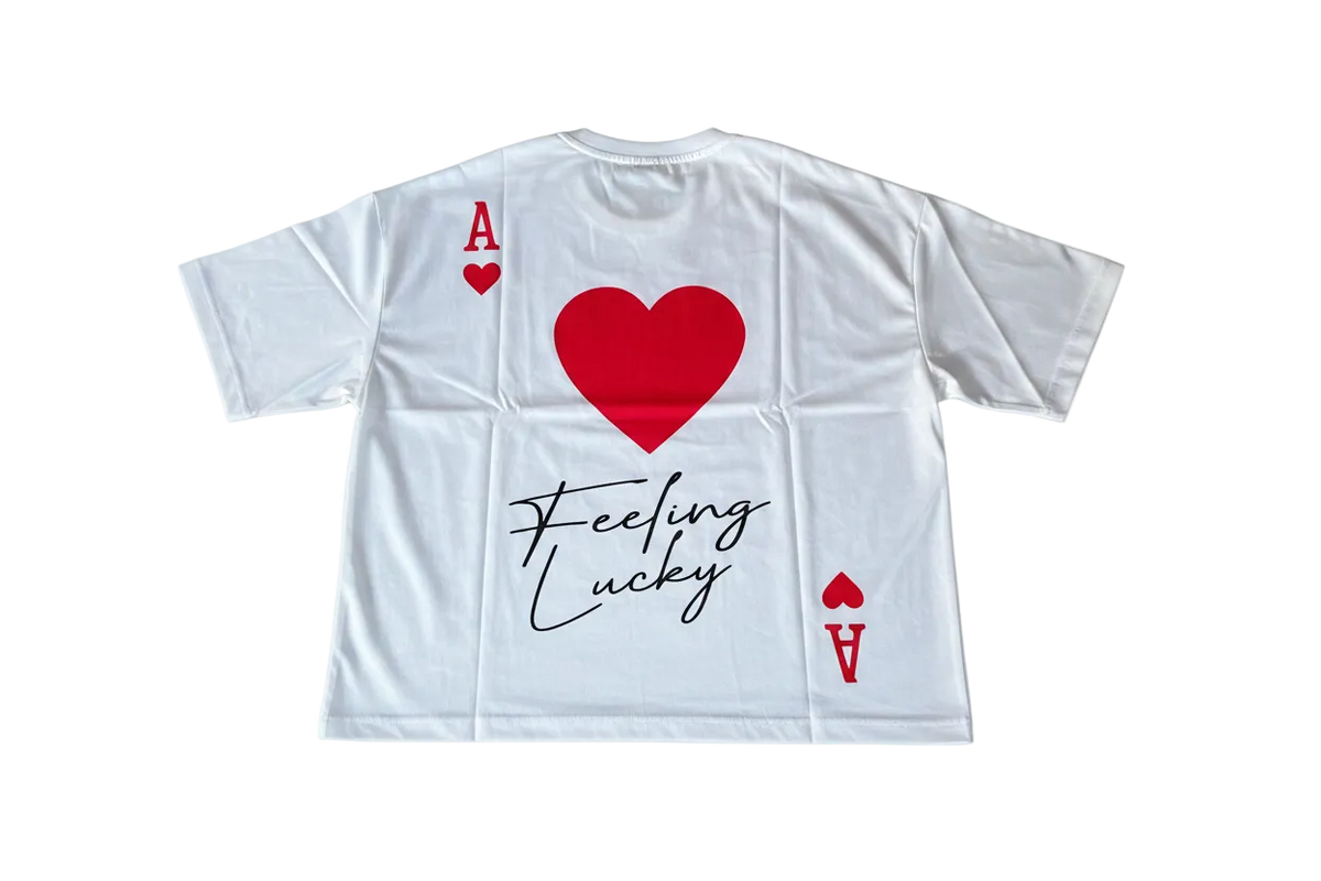 Feeling Lucky - Back White Background