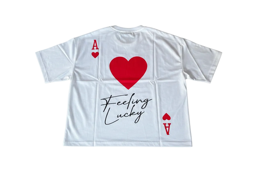 Feeling Lucky - Back White Background